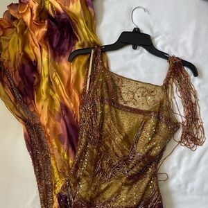 JIANINI Elegant Beaded Gown